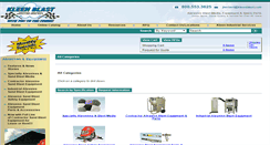 Desktop Screenshot of abrasive-equipment.kleenindustrialservices.com